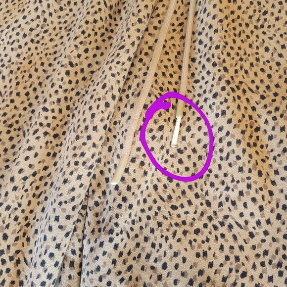 Fabletics Leopard Print Joggers NWOT Size Large - Picture 4 of 7